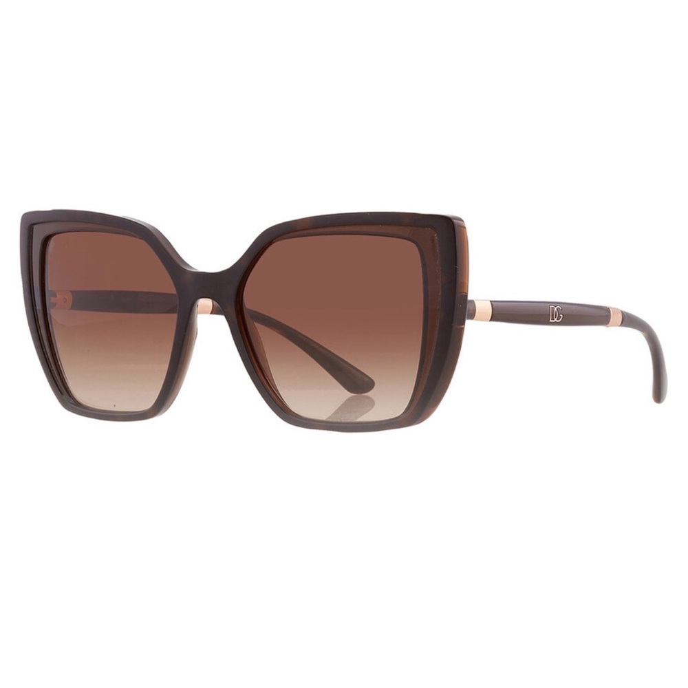 Dolce & Gabbana Chic Brown Sunglasses - Picture 7 of 12